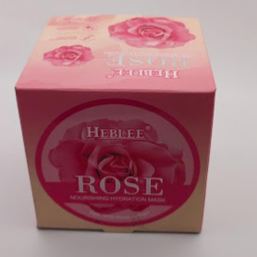 Mascarilla Nutritiva e Hidratante con Extracto de Rosa – Heblee Rose